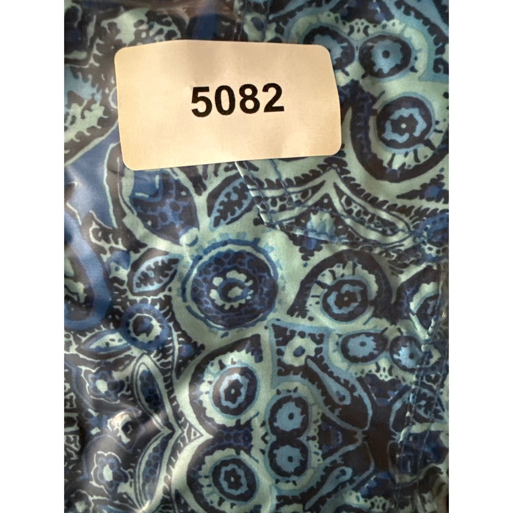 Kanu Surf Blue Paisley Mandala Board Shorts Swim Trunks Mens 2X Cargo Pocket 8" - Picture 10 of 10